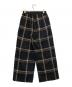 BEARDSLEY (ビアズリー) ワッフルチェックパンツ ブラック サイズ:1：8000円