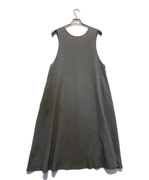 BEARDSLEY（ビアズリー）BEARDSLEY (ビアズリー) サラシャリジャンパースカート グレー サイズ:1の古着・服飾アイテム
