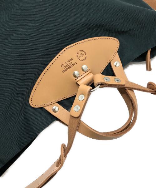 豊岡鞄（トヨオカカバン）豊岡鞄 (トヨオカカバン) TUTUMU (ツツム) TUTUMU books グリーンの古着・服飾アイテム