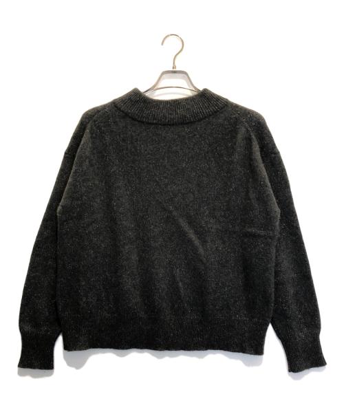 BEARDSLEY（ビアズリー）BEARDSLEY (ビアズリー) ラメニット グレー サイズ:Fの古着・服飾アイテム