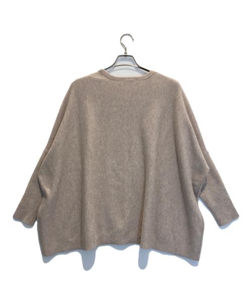 BEARDSLEY（ビアズリー）BEARDSLEY (ビアズリー) クルービッグニット ブラウン サイズ:Fの古着・服飾アイテム