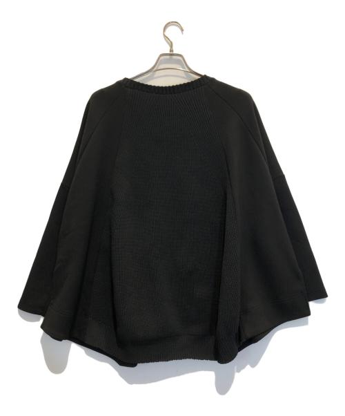 BEARDSLEY（ビアズリー）BEARDSLEY (ビアズリー) 切替スウェット ブラック サイズ:Fの古着・服飾アイテム