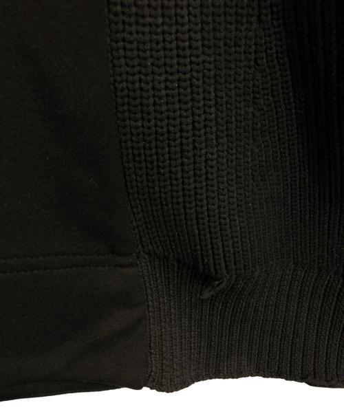 BEARDSLEY（ビアズリー）BEARDSLEY (ビアズリー) 切替スウェット ブラック サイズ:Fの古着・服飾アイテム