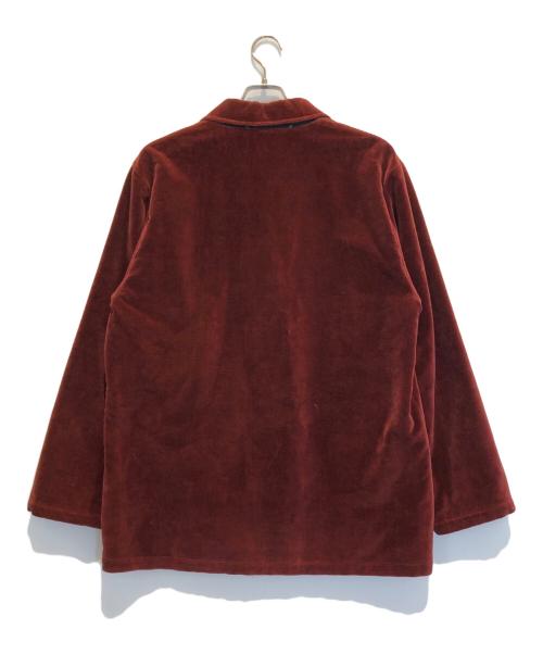 C.P COMPANY（シーピーカンパニー）C.P COMPANY (シーピーカンパニー) ヴィンテージベロアジャケット レッド サイズ:48の古着・服飾アイテム