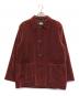 C.P COMPANY（シーピーカンパニー）の古着「ヴィンテージベロアジャケット」｜レッド
