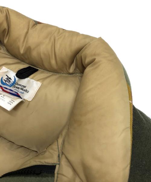 Crescent Down Works（クレセントダウンワークス）Crescent Down Works (クレセントダウンワークス) ネイティブ柄ダウンベスト サイズ:Sの古着・服飾アイテム