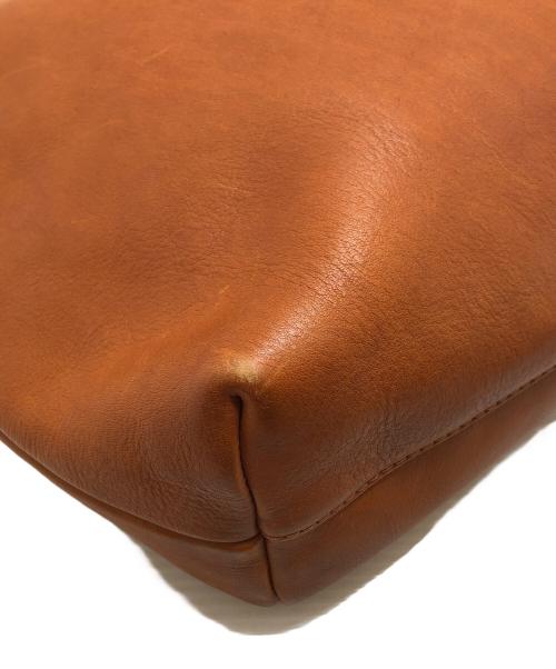 SLOW（スロウ）SLOW (スロウ) BEAMS (ビームス) 別注レザートートバッグ ブラウンの古着・服飾アイテム
