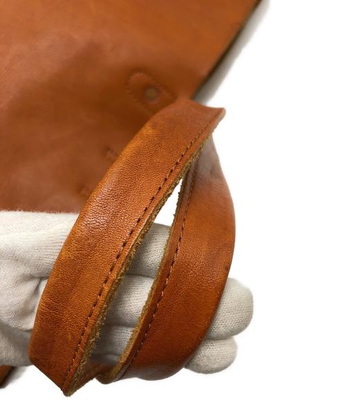 SLOW（スロウ）SLOW (スロウ) BEAMS (ビームス) 別注レザートートバッグ ブラウンの古着・服飾アイテム