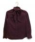 Vivienne Westwood RED LABEL（ヴィヴィアンウエストウッドレッドレーベル）の古着「リボン付き長袖シャツ」｜レッド