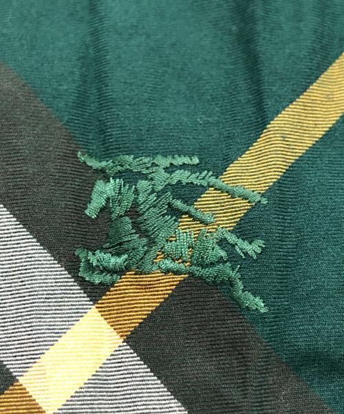 BURBERRY（バーバリー）BURBERRY (バーバリー) ボタンダウンチェックシャツ グリーン サイズ:Sの古着・服飾アイテム