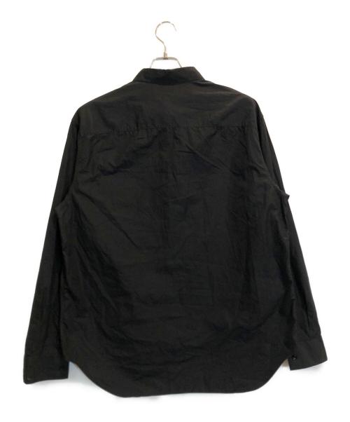 Dior（ディオール）DIOR (ディオール) LOGO PATCH SHIRTS ブラック サイズ:42の古着・服飾アイテム