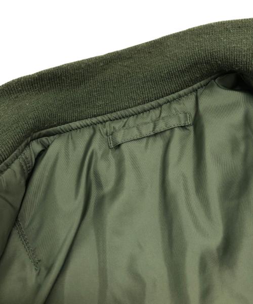 ALPHA（アルファ）ALPHA (アルファ) MA-1ジャケット カーキ サイズ:Lの古着・服飾アイテム