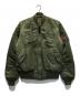 ALPHA（アルファ）の古着「MA-1ジャケット」｜カーキ