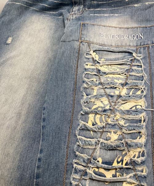 DOG TOWN（ドッグ タウン）DOG TOWN (ドッグ タウン) デニムパンツ インディゴ サイズ:表記なしの古着・服飾アイテム