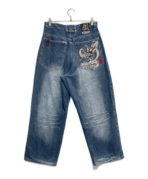DOG TOWN（ドッグ タウン）DOG TOWN (ドッグ タウン) デニムパンツ インディゴ サイズ:表記なしの古着・服飾アイテム
