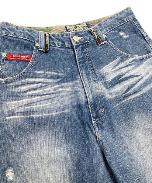 DOG TOWN（ドッグ タウン）DOG TOWN (ドッグ タウン) デニムパンツ インディゴ サイズ:表記なしの古着・服飾アイテム