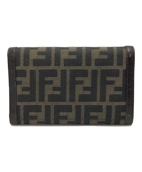 FENDI（フェンディ）FENDI (フェンディ) ズッカ柄財布 ブラウン サイズ:表記なしの古着・服飾アイテム