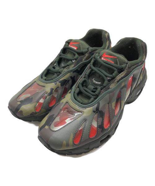 NIKE（ナイキ）NIKE (ナイキ) SUPREME (シュプリーム) AIR MAX 96 グリーン サイズ:US9.5/UK8.5/EU43/27.5の古着・服飾アイテム