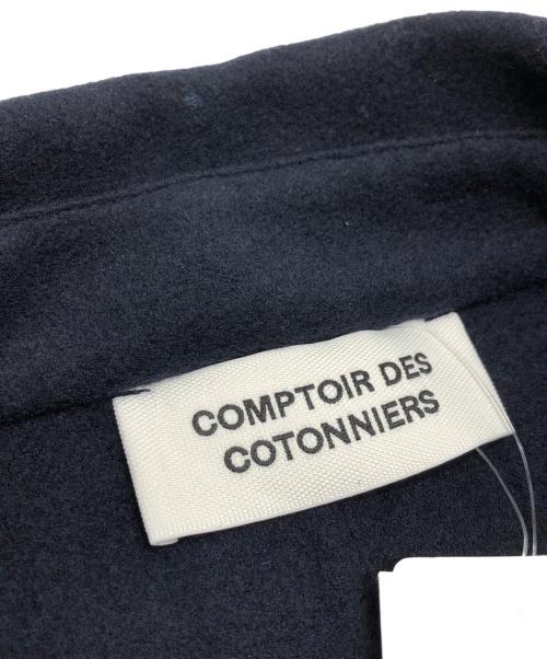 Comptoir des Cotonniers（コントワー・デ・コトニエ）Comptoir des Cotonniers (コントワー・デ・コトニエ) ダブルフェイスロングコート ネイビー サイズ:XL 未使用品の古着・服飾アイテム