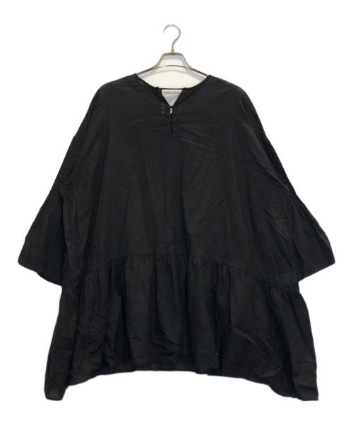 BEARDSLEY（ビアズリー）BEARDSLEY (ビアズリー) シャドーチェックチュニック ブラック サイズ:Freeの古着・服飾アイテム