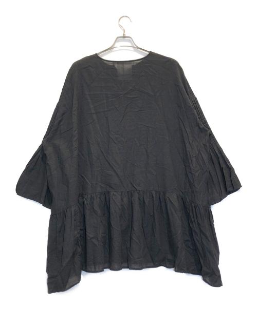 BEARDSLEY（ビアズリー）BEARDSLEY (ビアズリー) シャドーチェックチュニック ブラック サイズ:Freeの古着・服飾アイテム