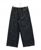 mizuiro-indミズイロインド）の古着「ウールブレンドイージーパンツ」｜グレー