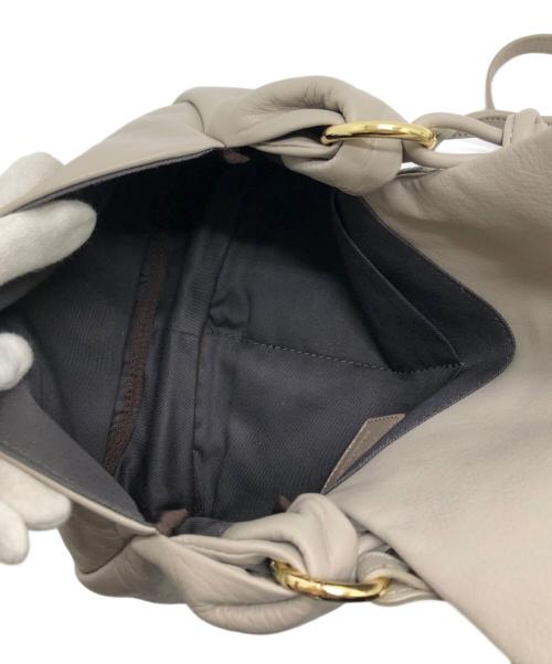 russet（ラシット）russet (ラシット) BEARDSLEY (ビアズリー) レザー2WAYバッグ ベージュの古着・服飾アイテム