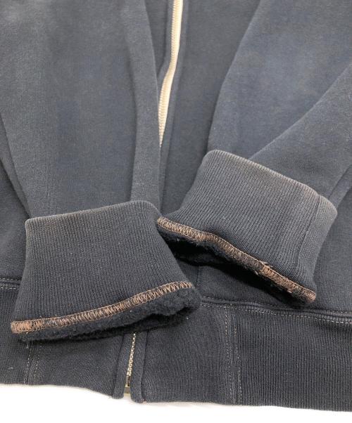 Buco（ブコ）Buco (ブコ) THE REAL McCOY'S (ザ・リアルマッコイズ) スウェットブルゾン ブラック サイズ:Lの古着・服飾アイテム