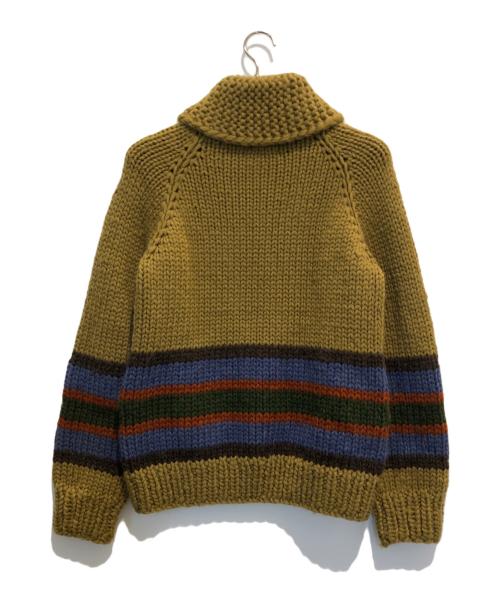 WAREHOUSE（ウエアハウス）WAREHOUSE (ウエアハウス) カウチンニットカーディガン ブラウン サイズ:表記なしの古着・服飾アイテム