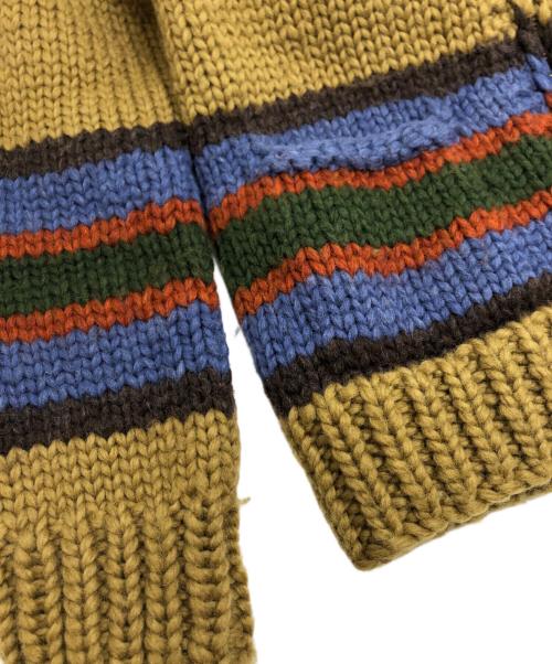 WAREHOUSE（ウエアハウス）WAREHOUSE (ウエアハウス) カウチンニットカーディガン ブラウン サイズ:表記なしの古着・服飾アイテム