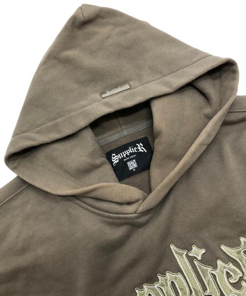 SUPPLIER（サプライヤー）SUPPLIER (サプライヤー) プルオーバーパーカー ベージュ サイズ:Mの古着・服飾アイテム