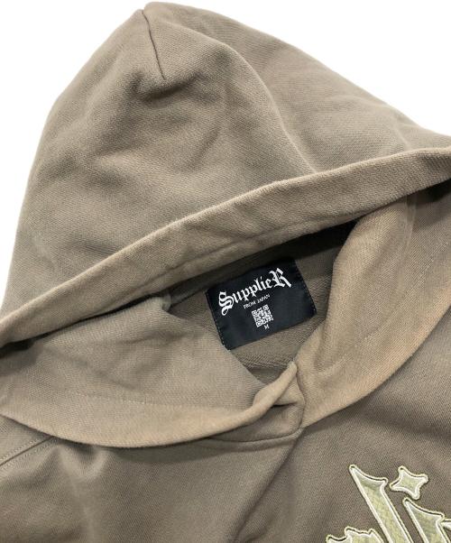 SUPPLIER（サプライヤー）SUPPLIER (サプライヤー) プルオーバーパーカー ベージュ サイズ:Mの古着・服飾アイテム