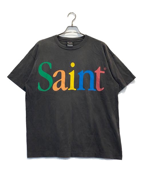 SAINT MICHAEL（セントマイケル）SAINT MICHAEL (セントマイケル) S/S TEE COLORFUL グレー サイズ:XLの古着・服飾アイテム