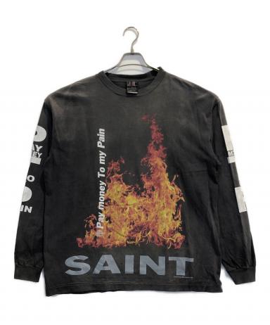 中古・古着通販】SAINT MICHAEL (セントマイケル) PTP / LS TEE グレー