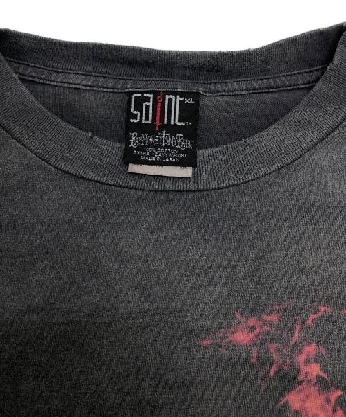 SAINT MICHAEL（セントマイケル）SAINT MICHAEL (セントマイケル) PTP / LS TEE グレー サイズ:XLの古着・服飾アイテム