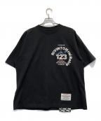 RRR123リヴィントンロイレビス）の古着「サークルプリントTシャツ」｜ブラック