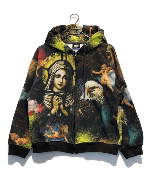 BREATH（ブレス）BREATH (ブレス) MARIA ALL OVER ZIP HOODIE サイズ:Mの古着・服飾アイテム