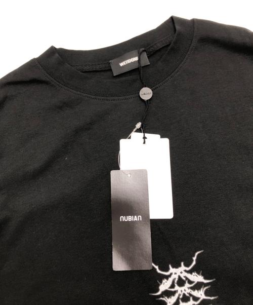 WE11DONE（ウェルダン）WE11DONE (ウェルダン) BLACK SPINE SKULL PRINT LONG SLEEVED T-SHIRT ブラック サイズ:L 未使用品の古着・服飾アイテム