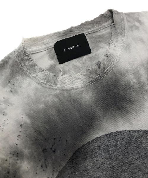 Z.VARGAS（ザックバルガス）Z.VARGAS (ザックバルガス) プリントカットソー グレー サイズ:表記なしの古着・服飾アイテム