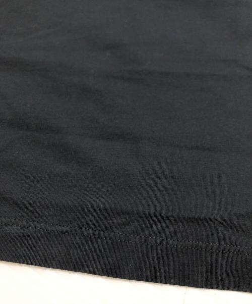 RAF SIMONS（ラフシモンズ）RAF SIMONS (ラフシモンズ) ビッグフィットRロゴTシャツ ブラック サイズ:Lの古着・服飾アイテム