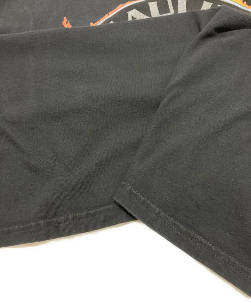 HARLEY-DAVIDSON（ハーレーダビッドソン）HARLEY-DAVIDSON (ハーレーダビッドソン) 両面プリントTシャツ ブラック サイズ:XLの古着・服飾アイテム