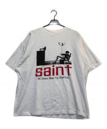 SAINT MICHAEL（セントマイケル）の古着「Saint S/S Tee」｜ホワイト