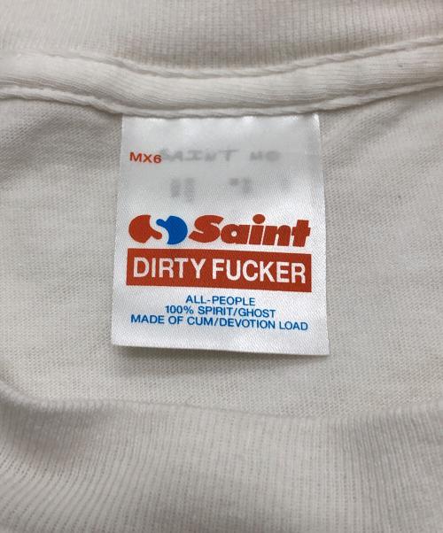 SAINT MICHAEL（セントマイケル）SAINT MICHAEL (セントマイケル) Saint S/S Tee ホワイト サイズ:XXLの古着・服飾アイテム