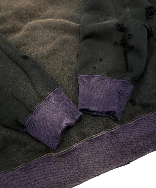 Needles（ニードルズ）Needles (ニードルズ) 2-Tone C/N Sweat Shirt ブラック サイズ:Mの古着・服飾アイテム