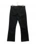 Y's for men (ワイズフォーメン) MASSES (マシス) COTTON KATSURAGI BOOT CUT PANTS ブラック サイズ:3：13000円