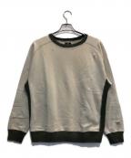 Needlesニードルズ）の古着「2-Tone C/N Sweat Shirt」｜ベージュ