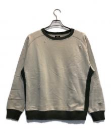 Needles（ニードルズ）の古着「2-Tone C/N Sweat Shirt」｜ベージュ