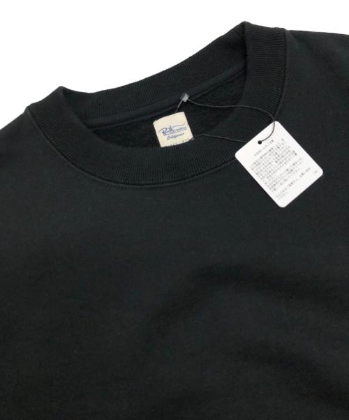 Ron Herman（ロンハーマン）Ron Herman (ロンハーマン) フレンチテリー クルーネック スウェット ブラック サイズ:S 未使用品の古着・服飾アイテム