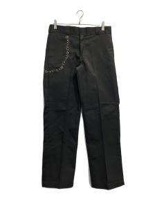 中古・古着通販】LOEWE (ロエベ) WOOL GABARDINE 2-TUCK WIDE PANTS