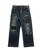 ISAMU KATAYAMA BACKLASHイサムカタヤマ・バックラッシュ）の古着「デニムパンツ」｜インディゴ